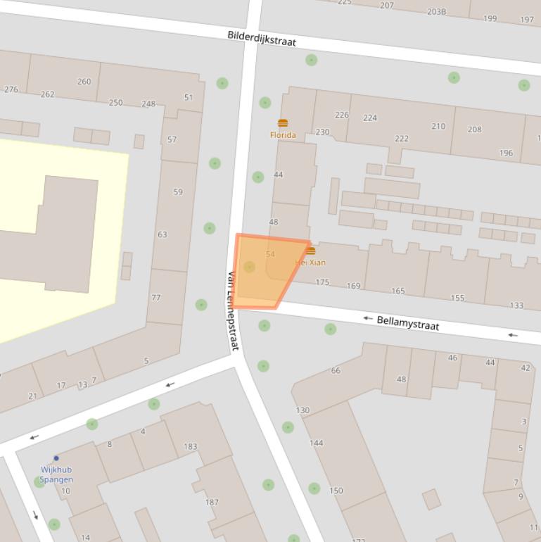 Kaart van postcodegebied 3027RT.