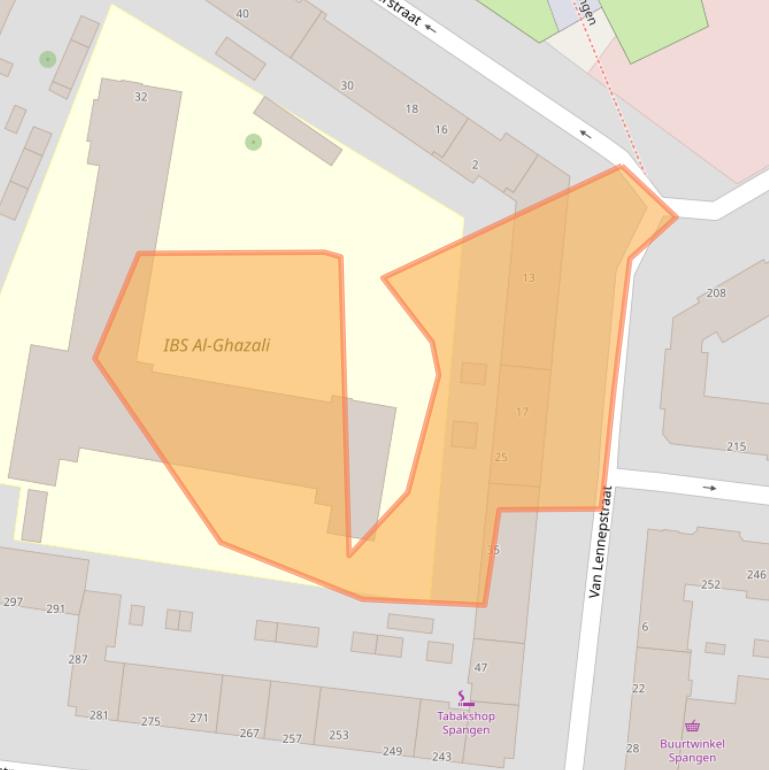 Kaart van postcodegebied 3027SP.