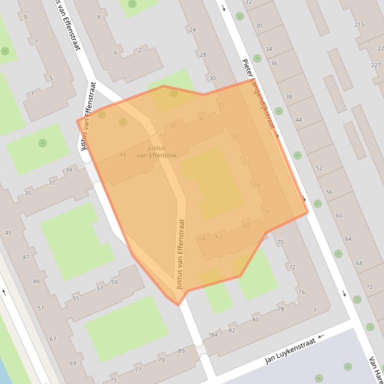 Kaart van postcodegebied 3027TK.