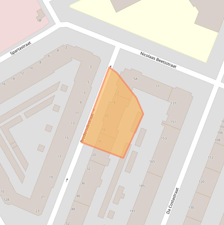 Kaart van postcodegebied 3027VG.