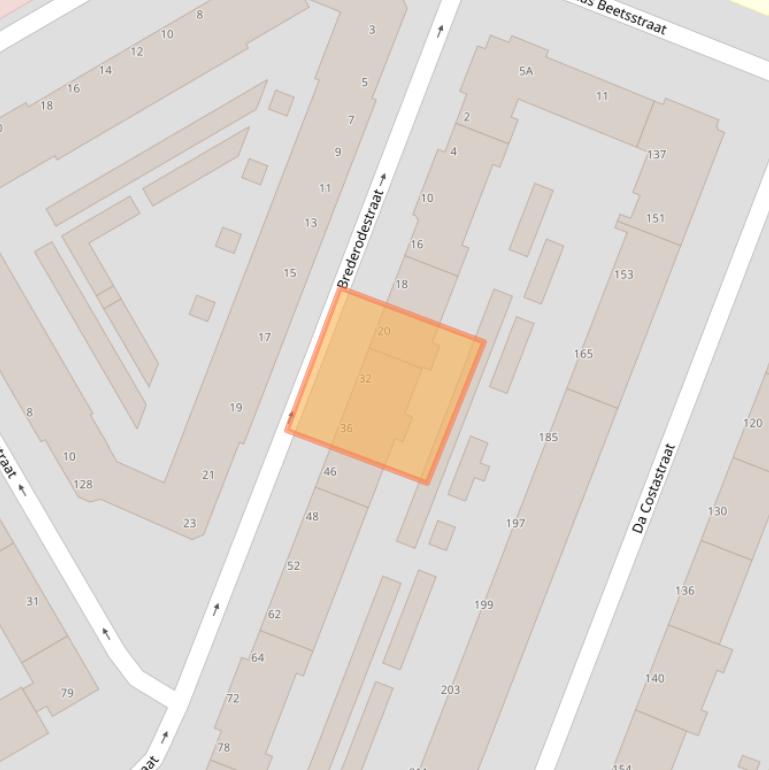 Kaart van postcodegebied 3027VH.