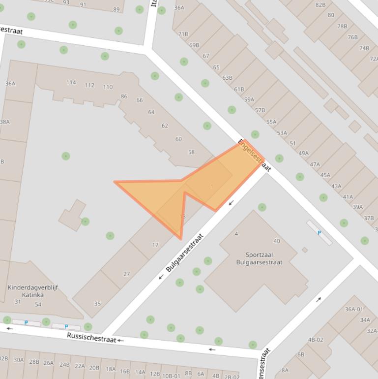 Kaart van postcodegebied 3028BA.