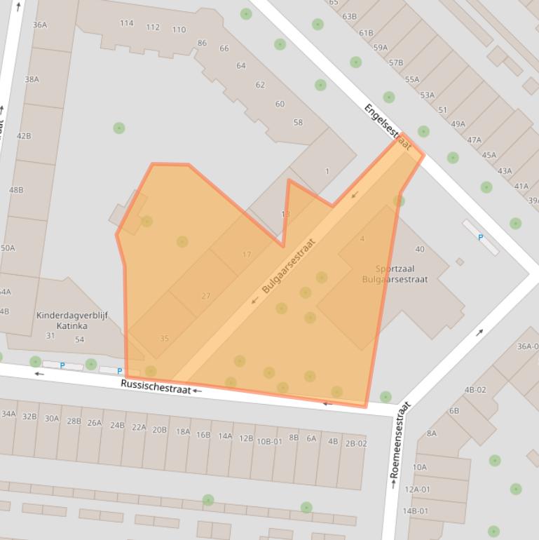 Kaart van postcodegebied 3028BB.