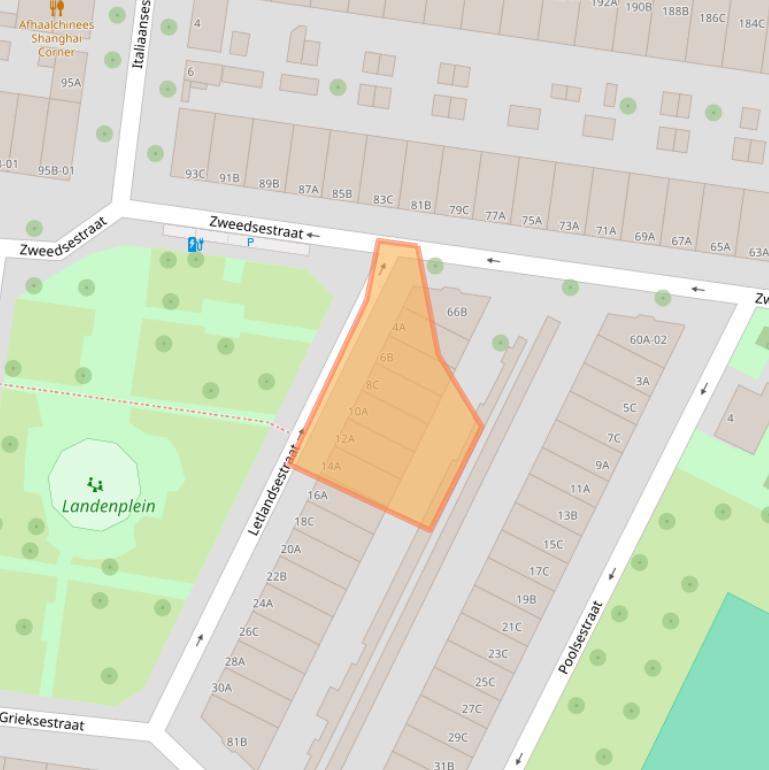 Kaart van postcodegebied 3028ED.