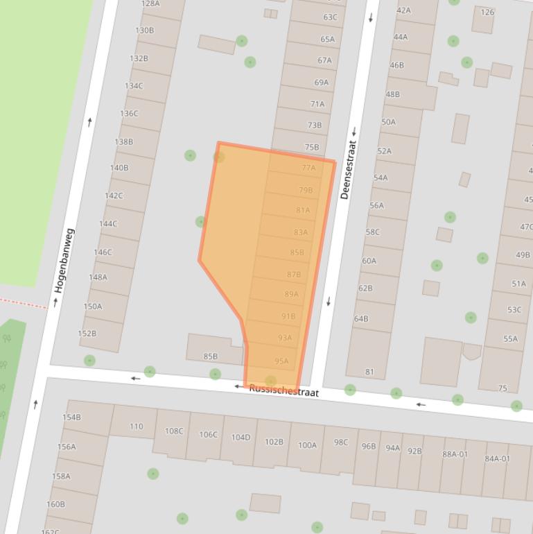 Kaart van postcodegebied 3028GG.