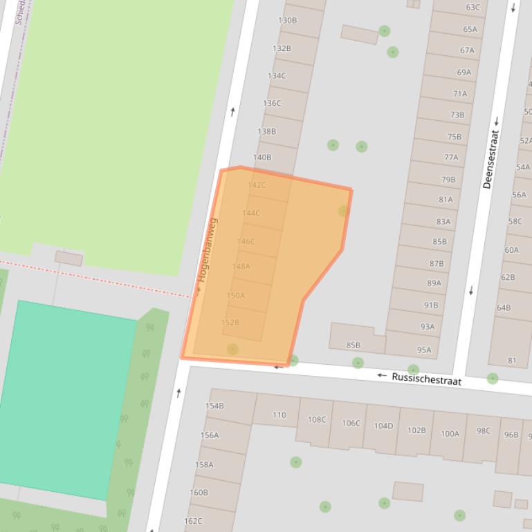 Kaart van postcodegebied 3028GX.