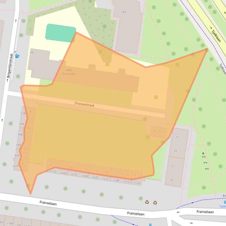 Kaart van postcodegebied 3028HV.