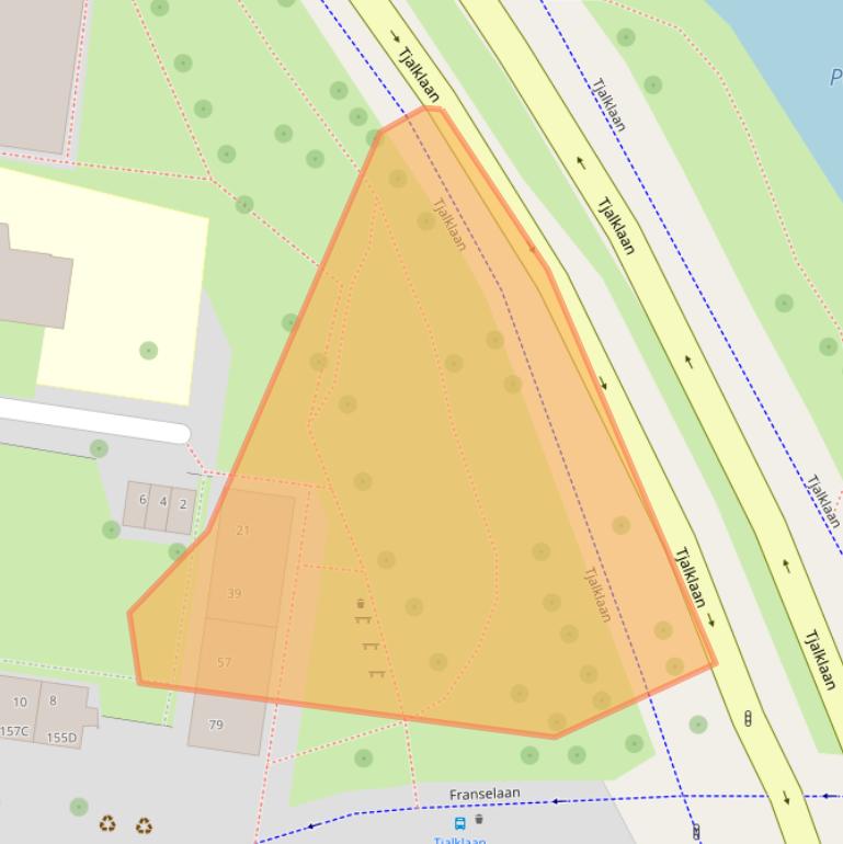 Kaart van postcodegebied 3028JH.