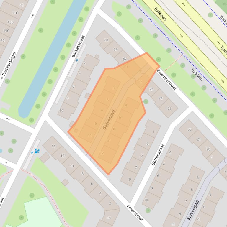 Kaart van postcodegebied 3028RV.