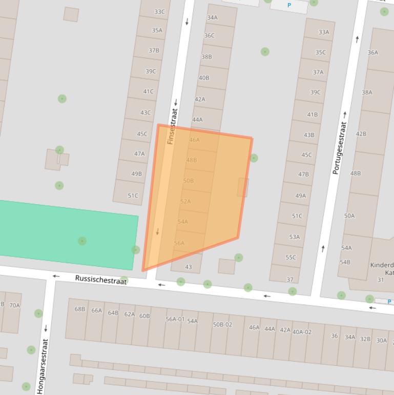 Kaart van postcodegebied 3028SL.