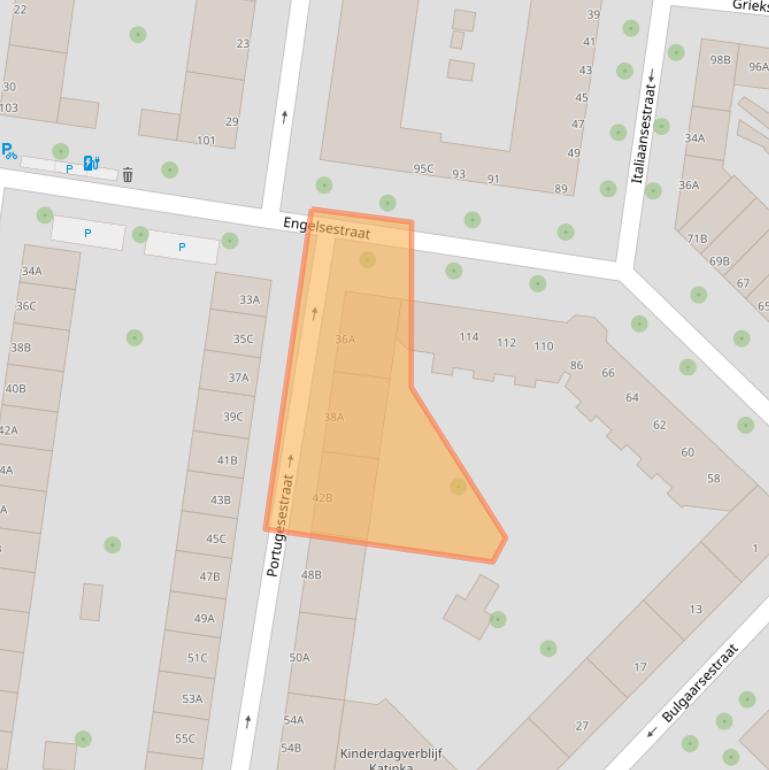 Kaart van postcodegebied 3028SW.