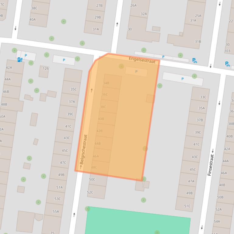 Kaart van postcodegebied 3028TH.