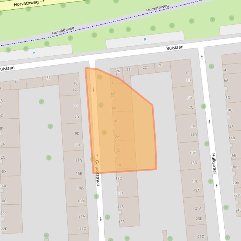 Kaart van postcodegebied 3028VL.