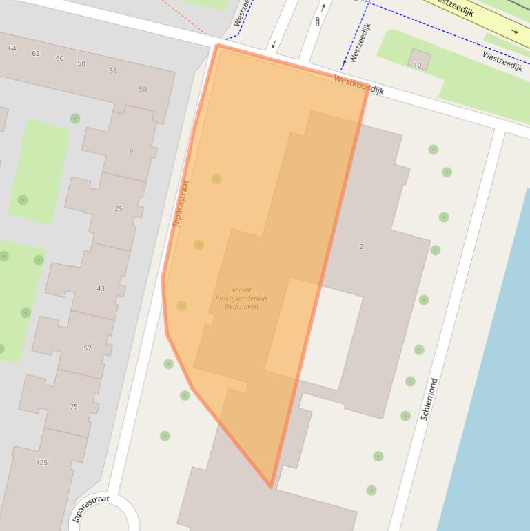 Kaart van postcodegebied 3029NA.