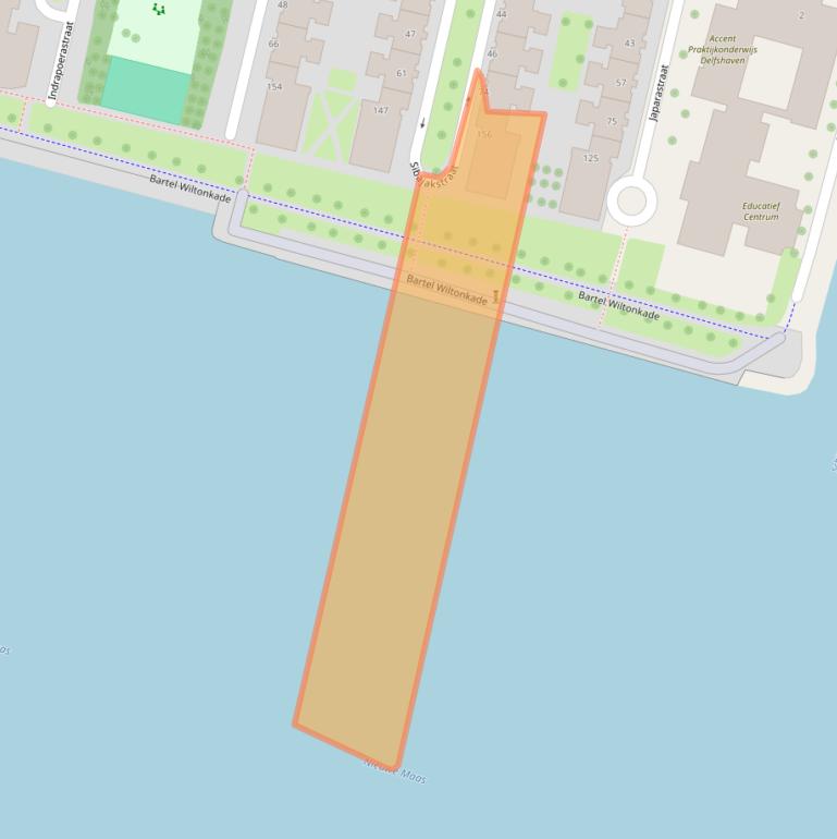 Kaart van postcodegebied 3029NH.