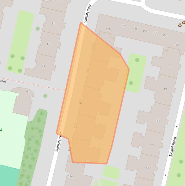 Kaart van postcodegebied 3029NJ.