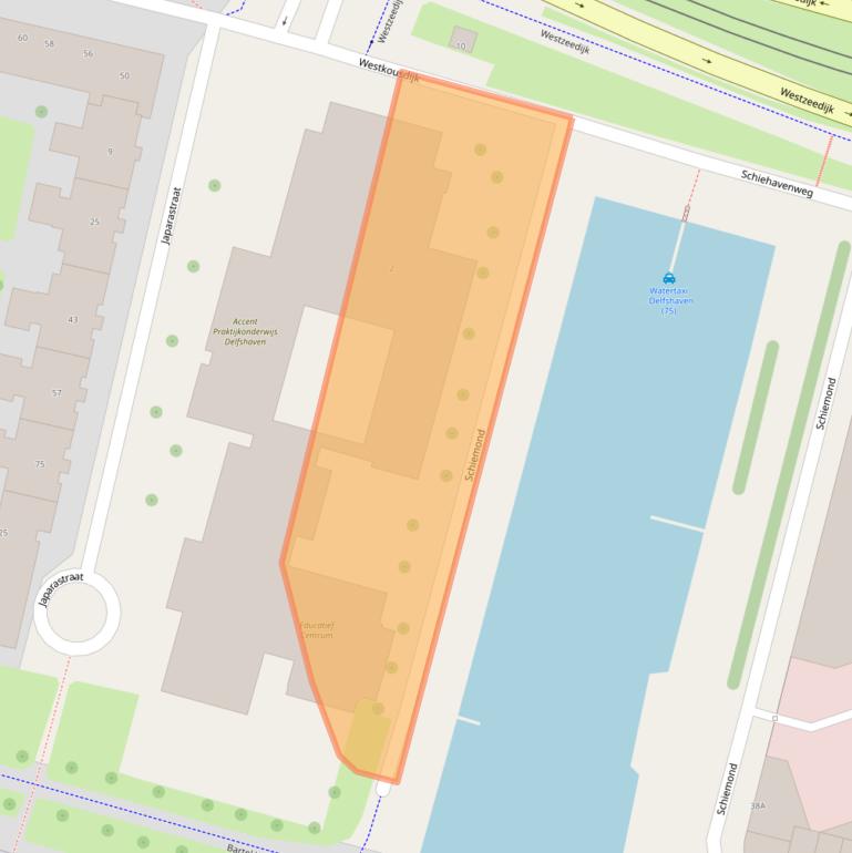 Kaart van postcodegebied 3029NP.