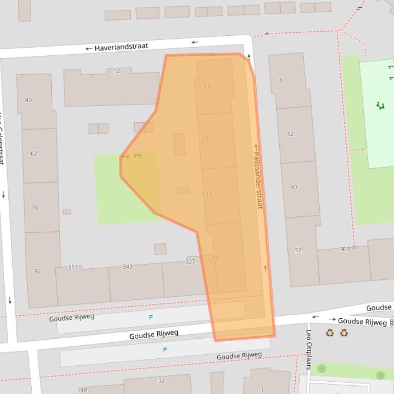 Kaart van postcodegebied 3031TP.