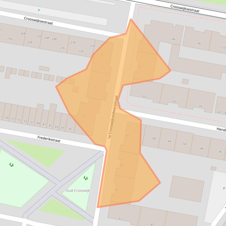 Kaart van postcodegebied 3034AS.