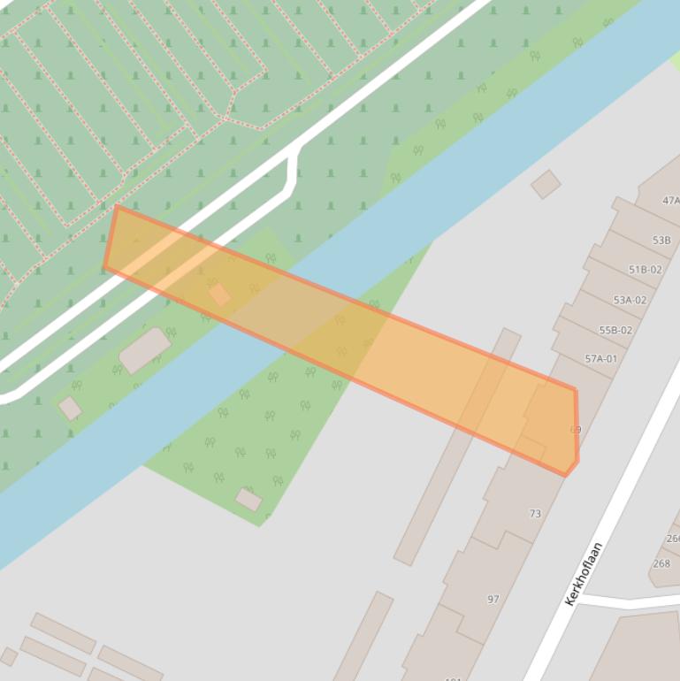 Kaart van postcodegebied 3034TB.
