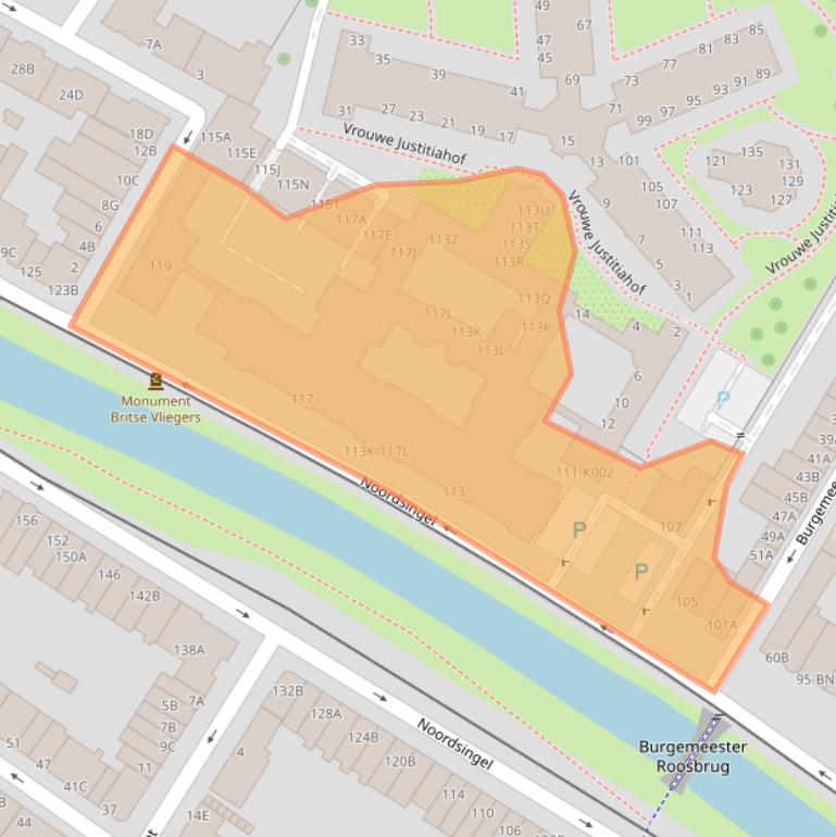 Kaart van postcodegebied 3035EM.