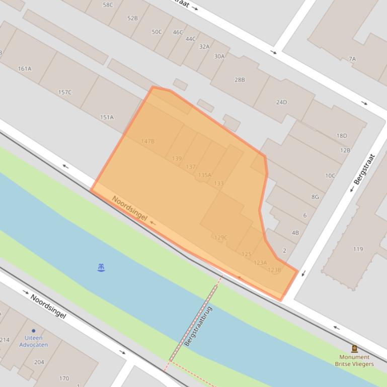 Kaart van postcodegebied 3035EN.