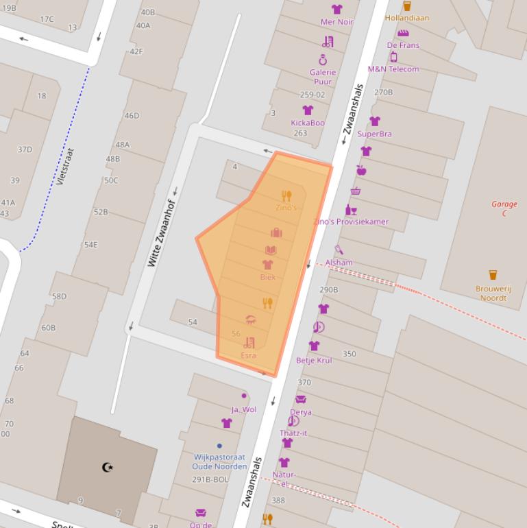 Kaart van postcodegebied 3035KG.
