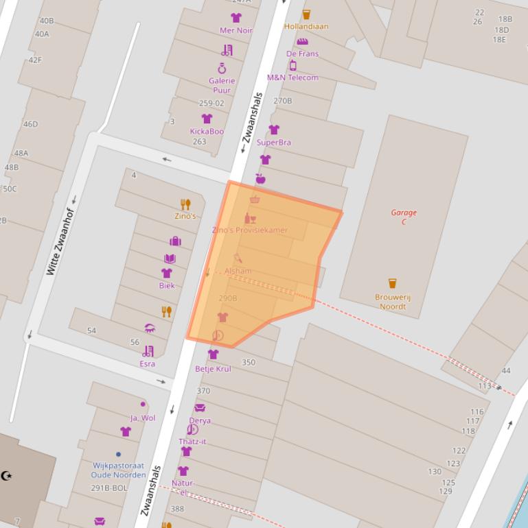 Kaart van postcodegebied 3035KN.