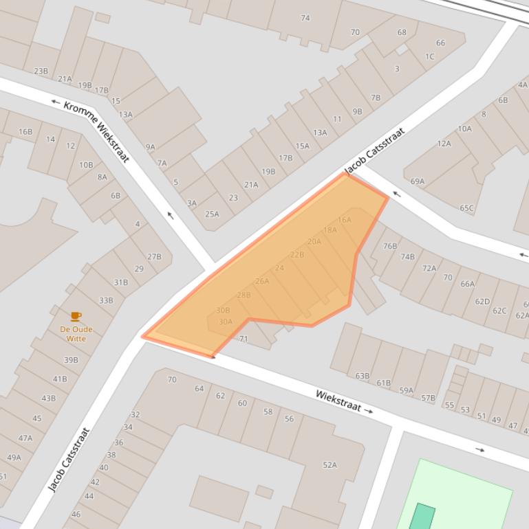 Kaart van postcodegebied 3035PL.