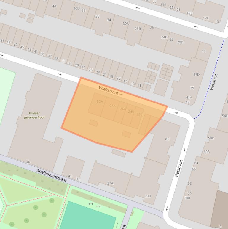 Kaart van postcodegebied 3035XR.