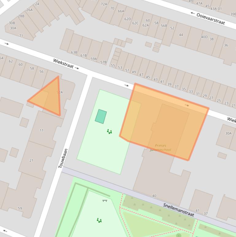 Kaart van postcodegebied 3035XS.