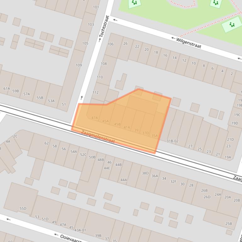 Kaart van postcodegebied 3036HC.