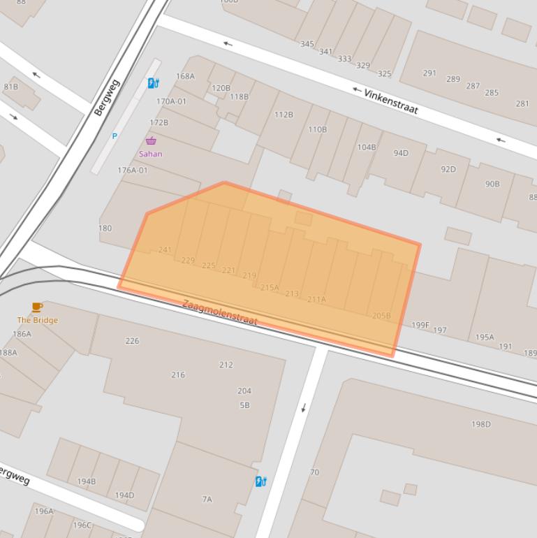 Kaart van postcodegebied 3036HN.