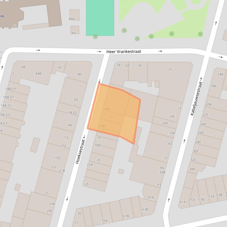 Kaart van postcodegebied 3036LL.