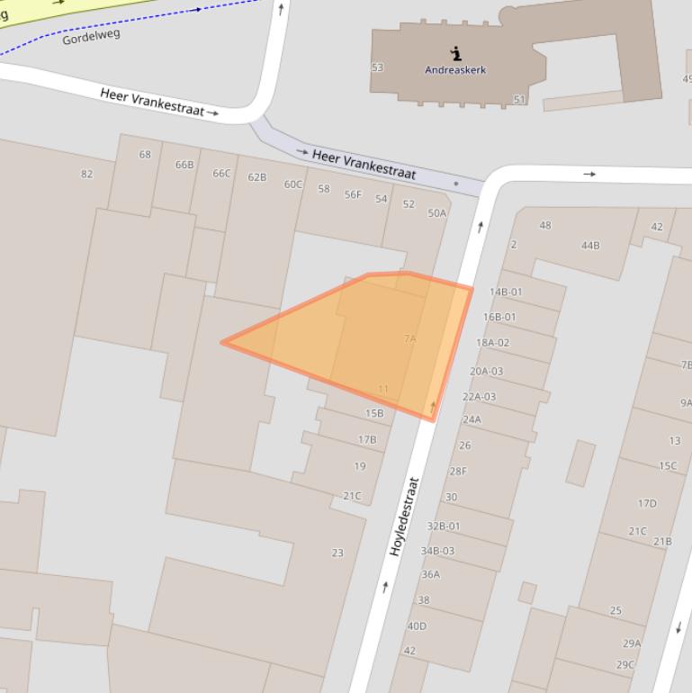 Kaart van postcodegebied 3036LN.