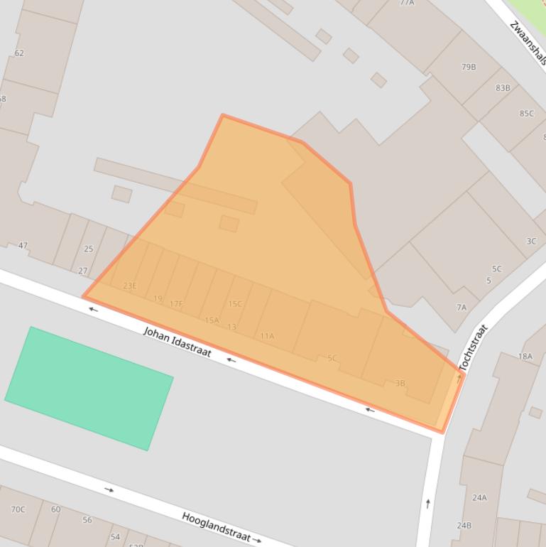 Kaart van postcodegebied 3036ME.