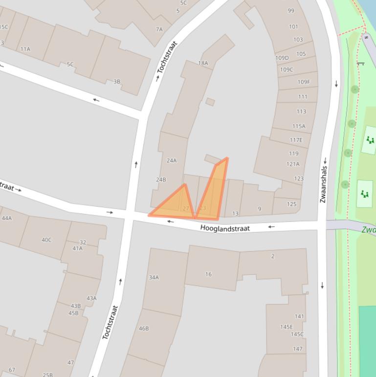 Kaart van postcodegebied 3036PB.