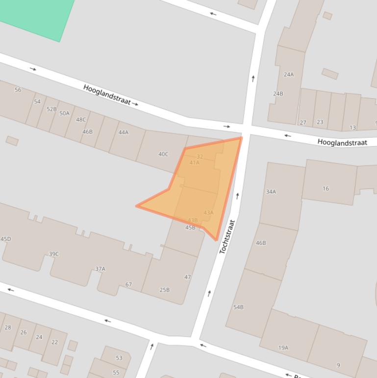 Kaart van postcodegebied 3036SC.