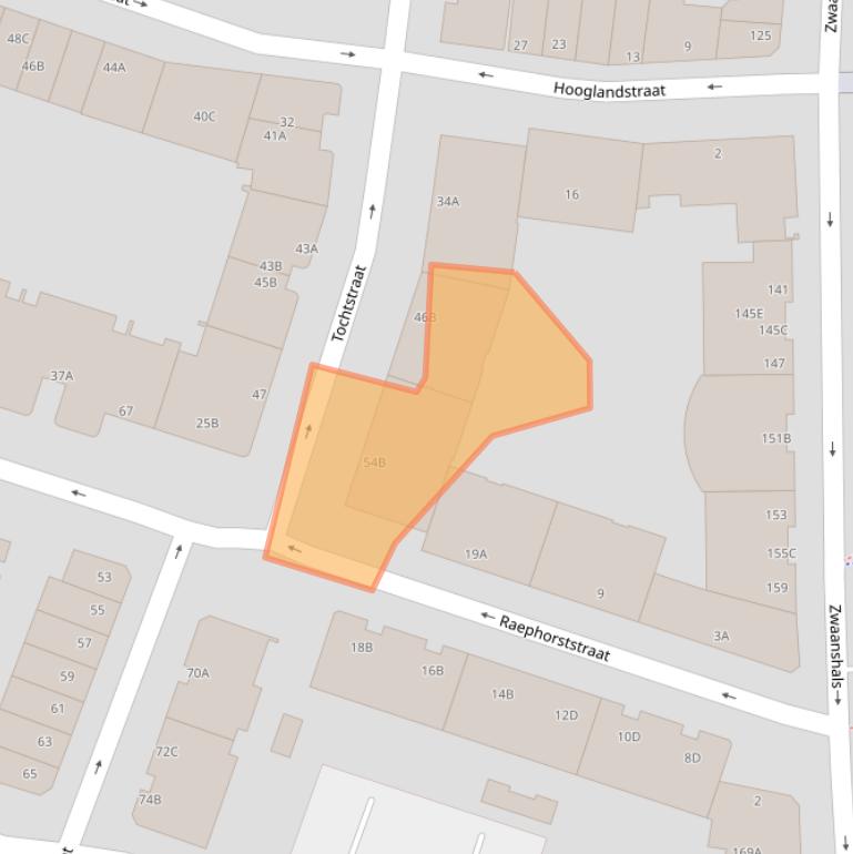 Kaart van postcodegebied 3036SL.