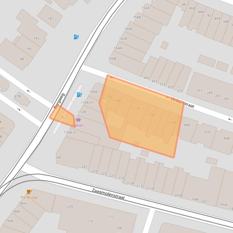 Kaart van postcodegebied 3036XW.