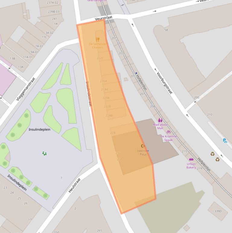 Kaart van postcodegebied 3037BK.