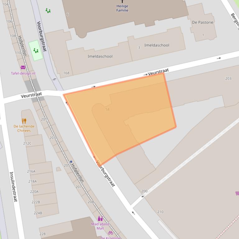 Kaart van postcodegebied 3037BP.