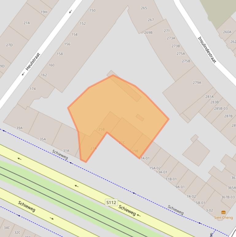 Kaart van postcodegebied 3038AC.