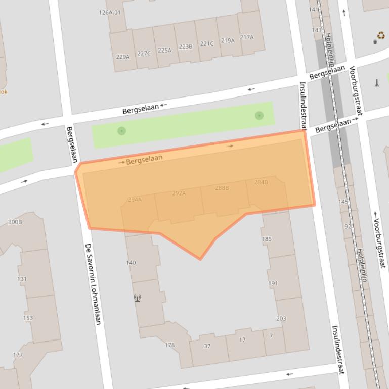 Kaart van postcodegebied 3038CK.