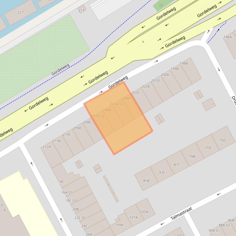 Kaart van postcodegebied 3038GL.