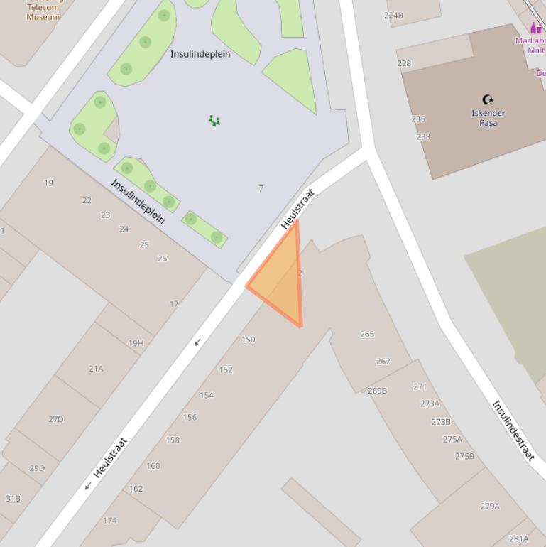 Kaart van postcodegebied 3038KM.