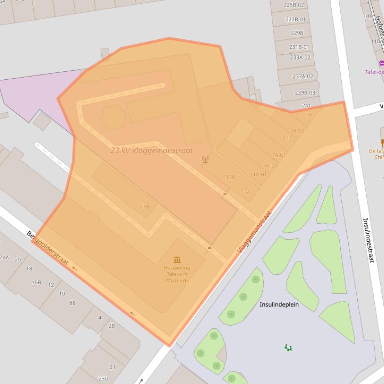 Kaart van postcodegebied 3038LA.