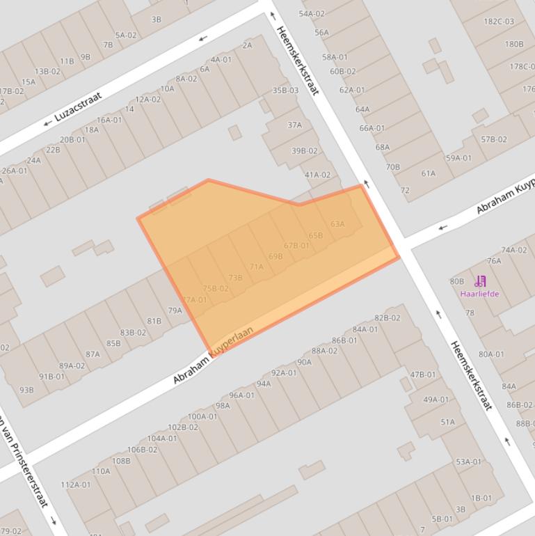 Kaart van postcodegebied 3038PE.