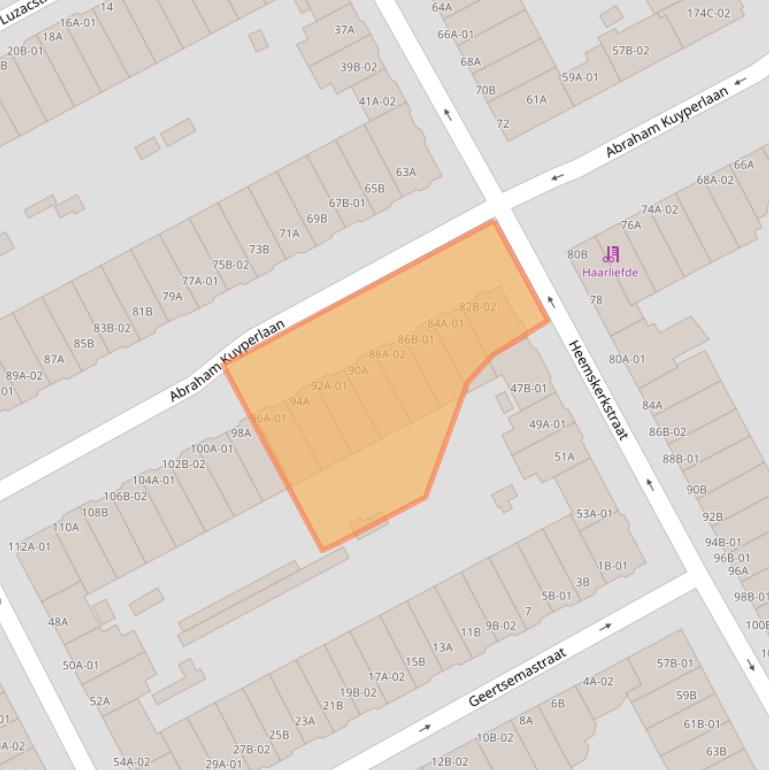 Kaart van postcodegebied 3038PN.