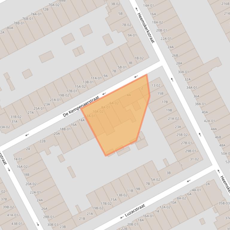 Kaart van postcodegebied 3038VR.